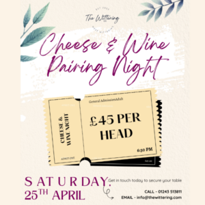 Cheese & Wine Pairing Night